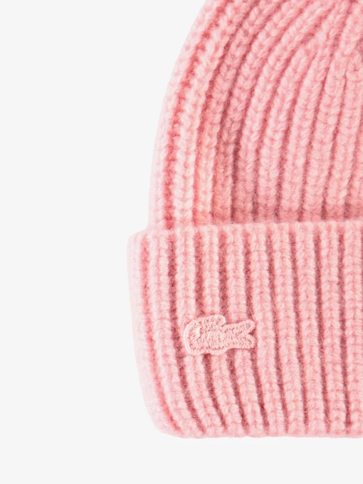 Lacoste Шапка колір рожевий фото 2