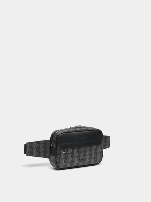 Lacoste Поясна сумка колір чорний фото 2
