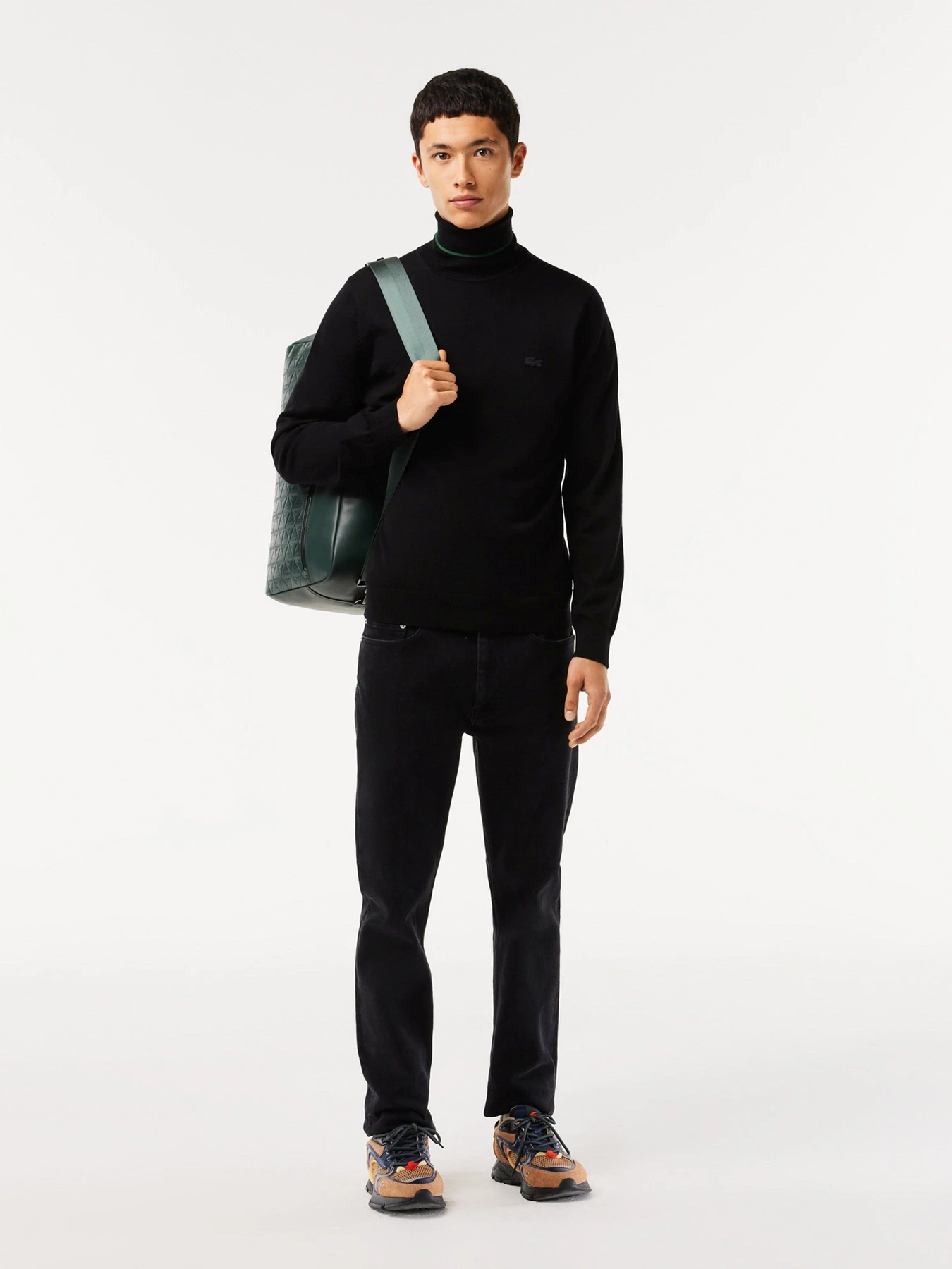Дорожные сумки и чемоданы Lacoste Monogram Weekender модель NH4403MRB43 Фото