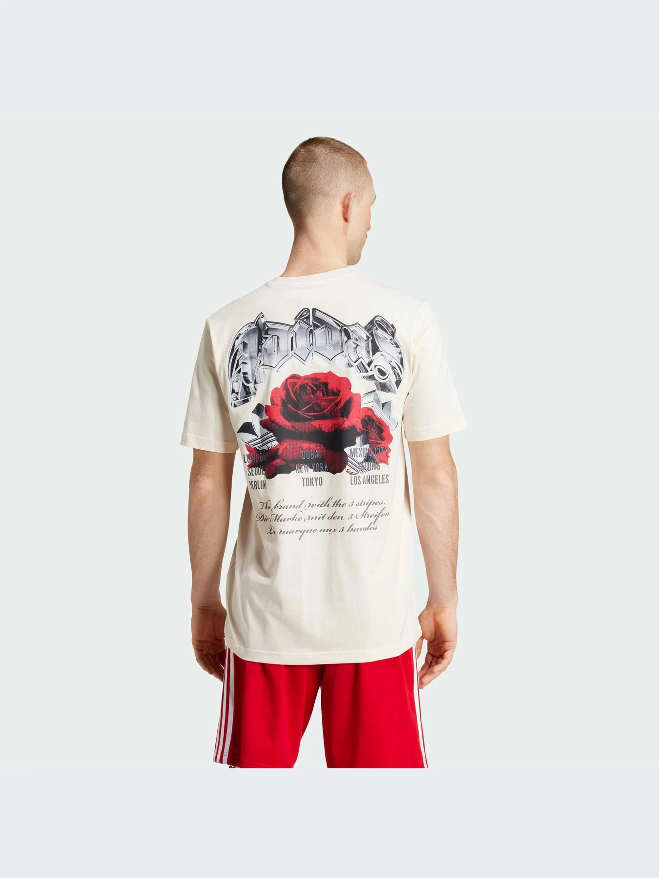 Футболки і поло Adidas Graphics модель IZ2590 Футболки і поло Adidas Graphics модель IZ2590 Фото