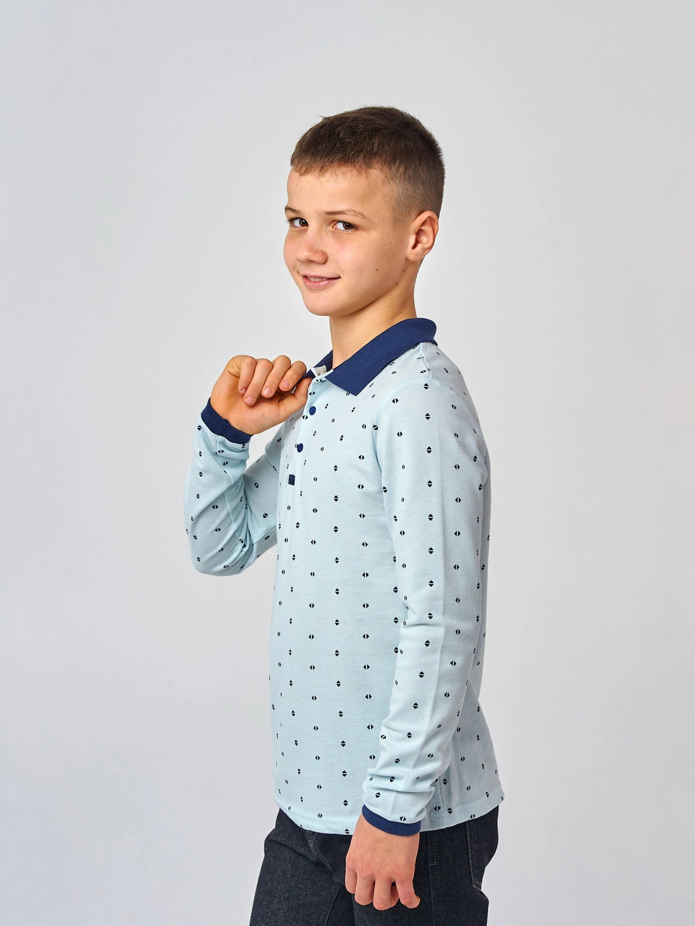 Футболки и поло SMIL модель smil_114100-risunok-na-golubom Фото