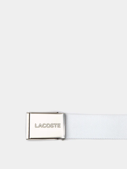 Lacoste Ремінь колір білий фото 2