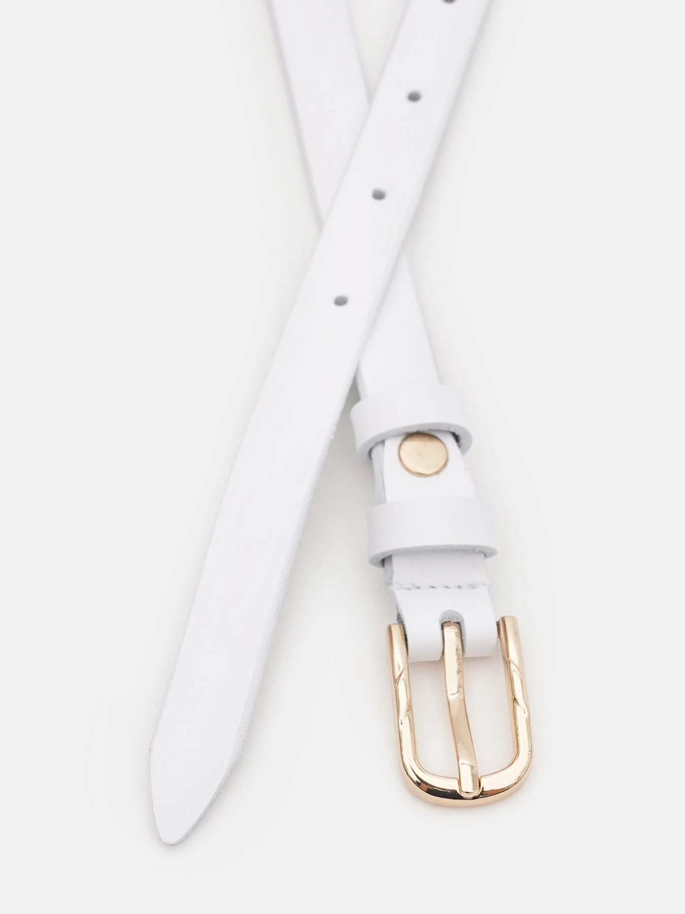 Ремни Borsa Leather модель 100v1genw65-white Фото