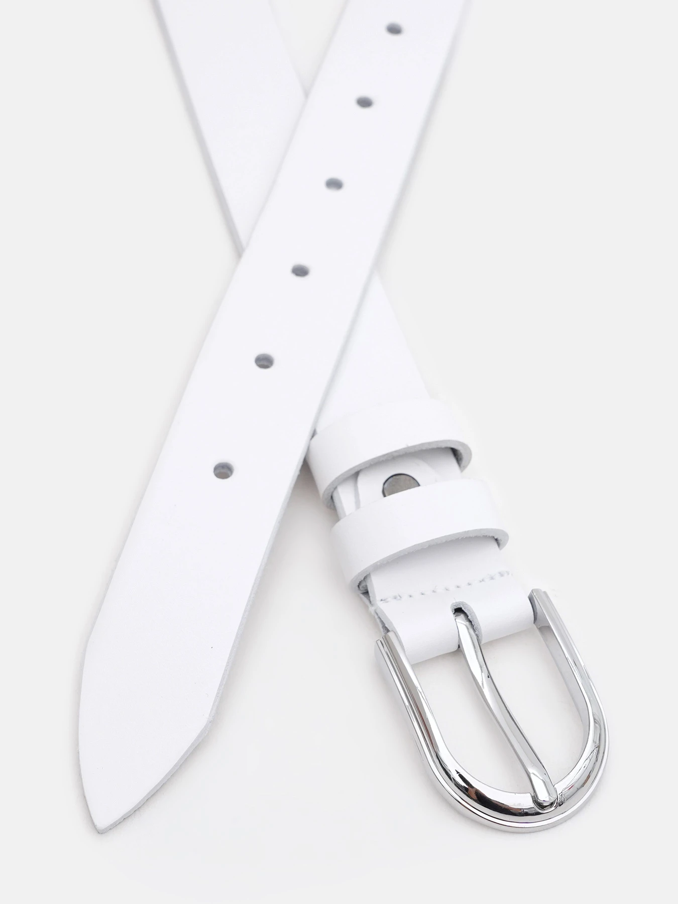 Ремни Borsa Leather модель 100v1genw81-white Фото