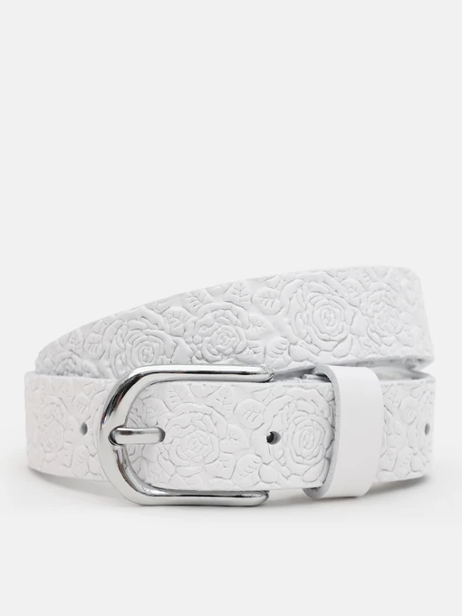 Ремені Borsa Leather модель 110v1genw87-white Фото