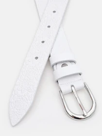 Ремни Borsa Leather модель 110v1genw91-white Фото