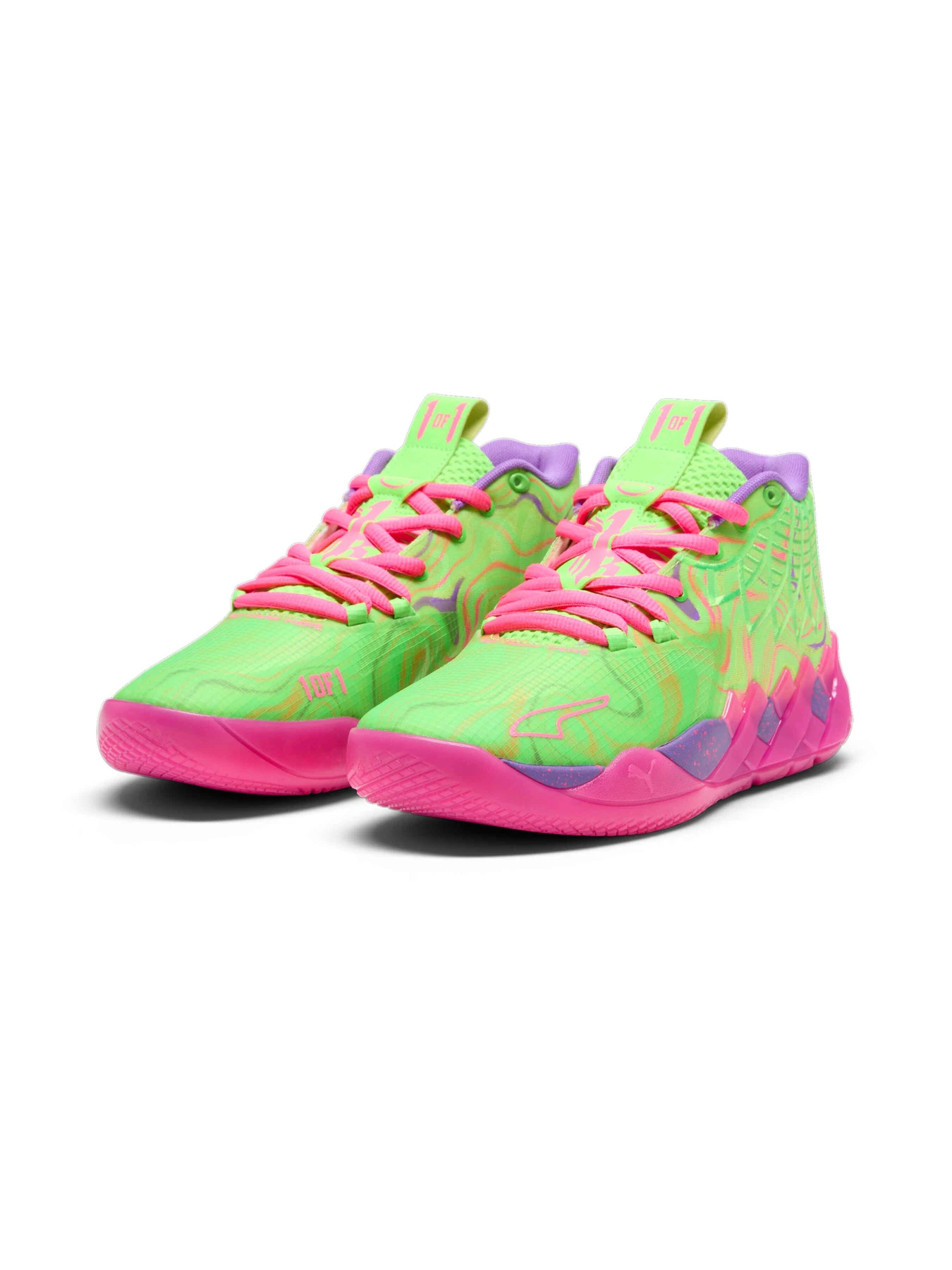 Кроссовки PUMA Mb.01 Inverse Toxic модель 310437 Фото