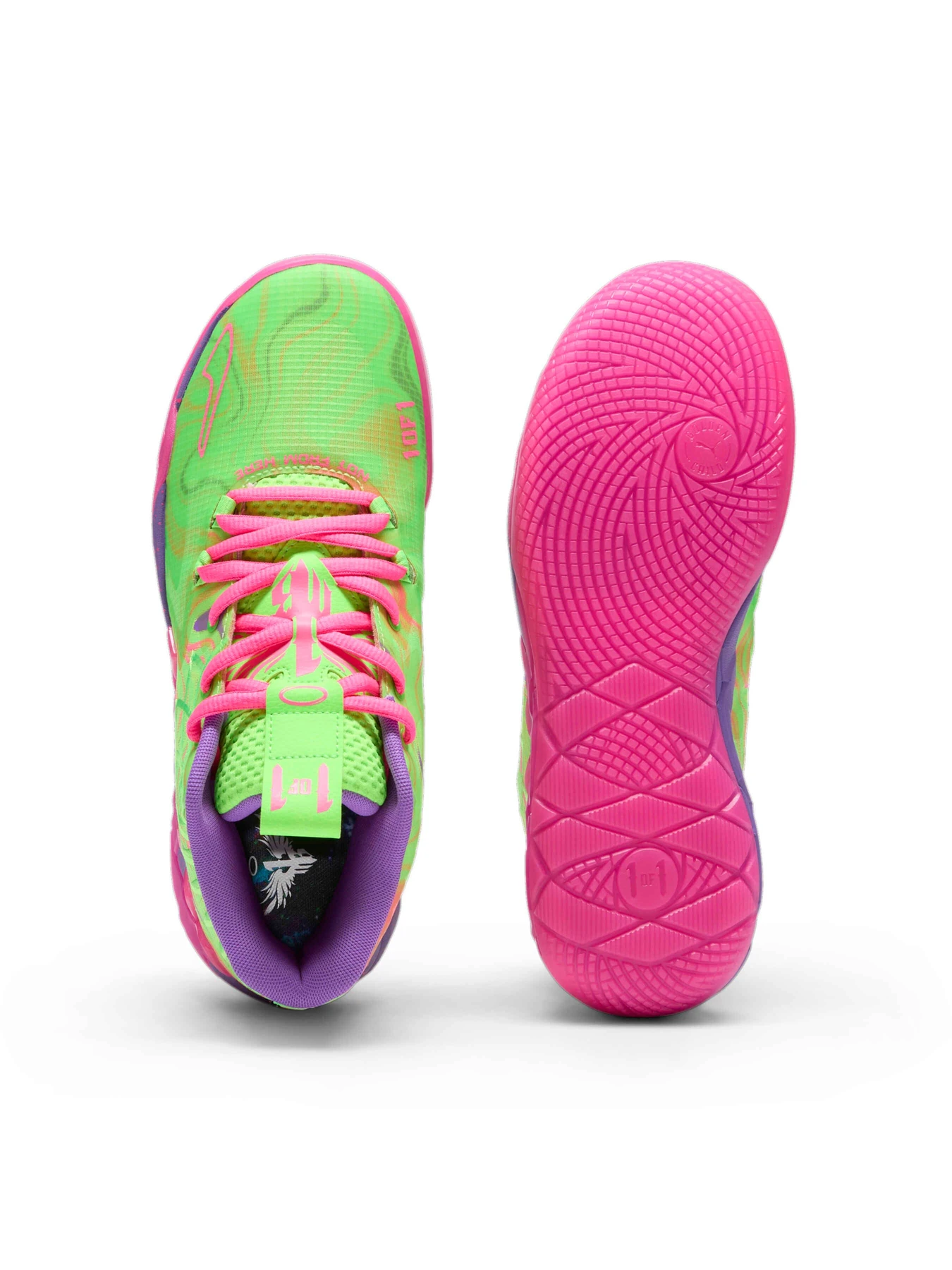 Кроссовки PUMA Mb.01 Inverse Toxic модель 310437 Фото