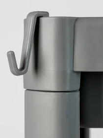 Етажерка 3-рівнева сіра MBM HOME модель FH-22/3 GRAY Фото