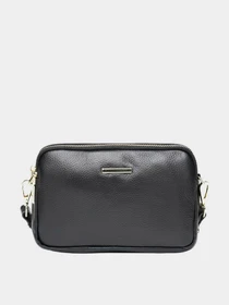 Сумки Borsa Leather модель K11906-black Фото