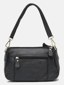Сумки Borsa Leather модель K1211-black Фото