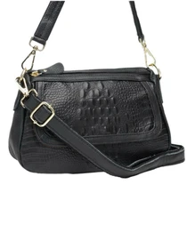 Сумки Borsa Leather модель K1211-black Фото