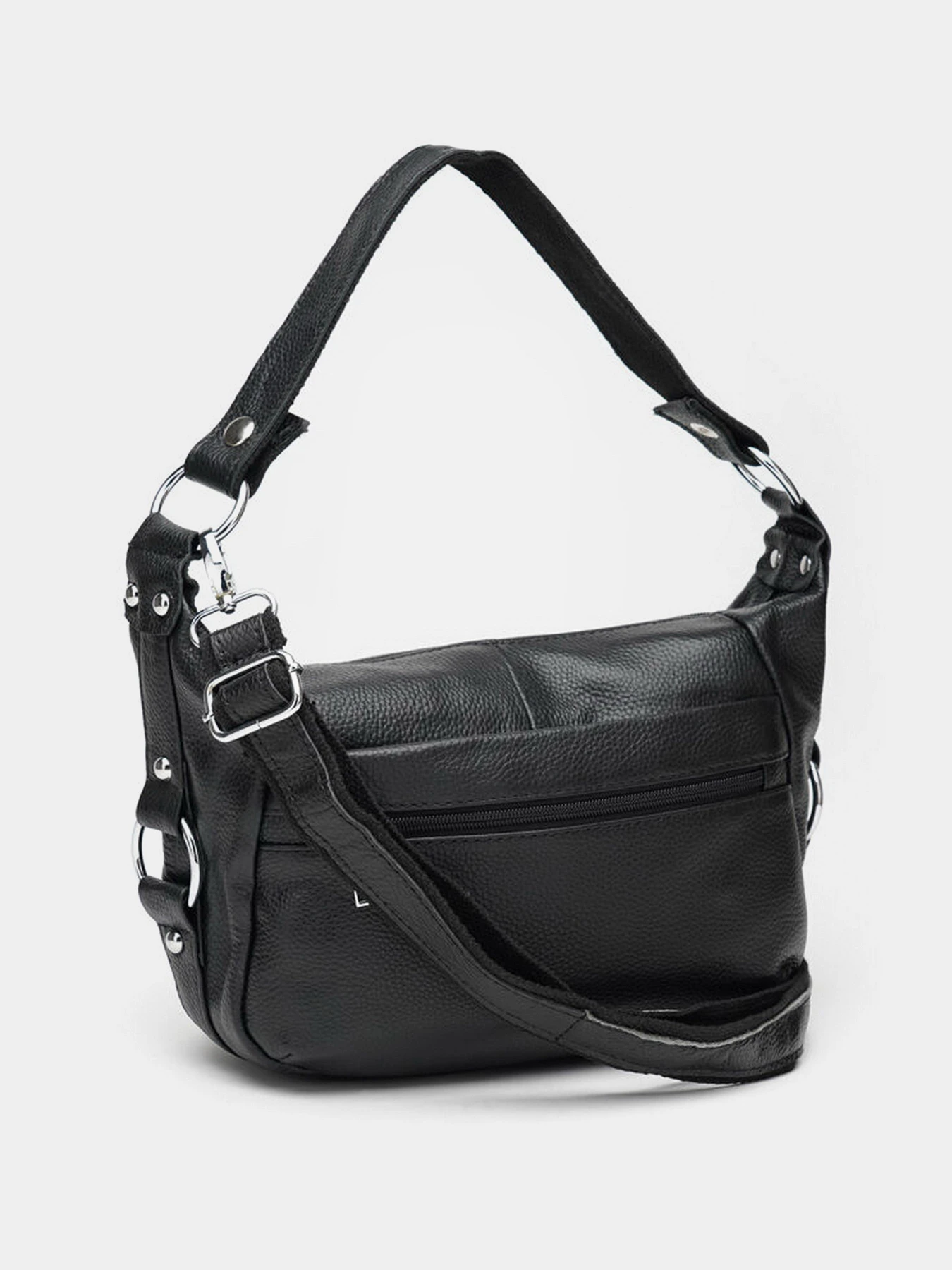 Сумки Borsa Leather модель K1131-black Фото