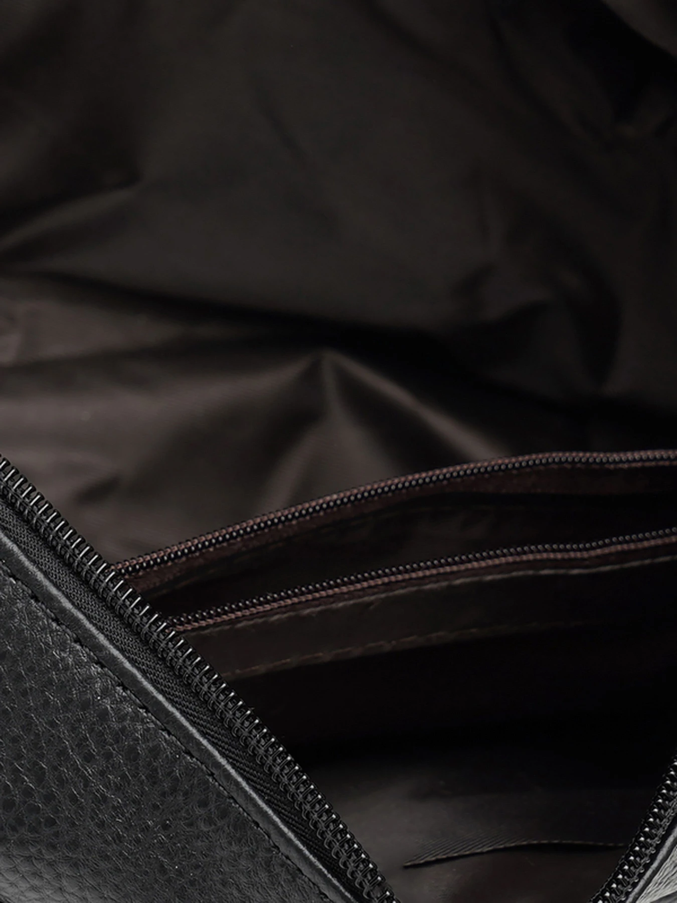Сумки Borsa Leather модель K1131-black Фото