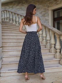 Юбки ISSA Plus модель 14781_синий Фото