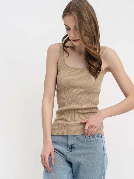 Футболки і поло Lesia модель 32BeigeSHRTWLS Фото
