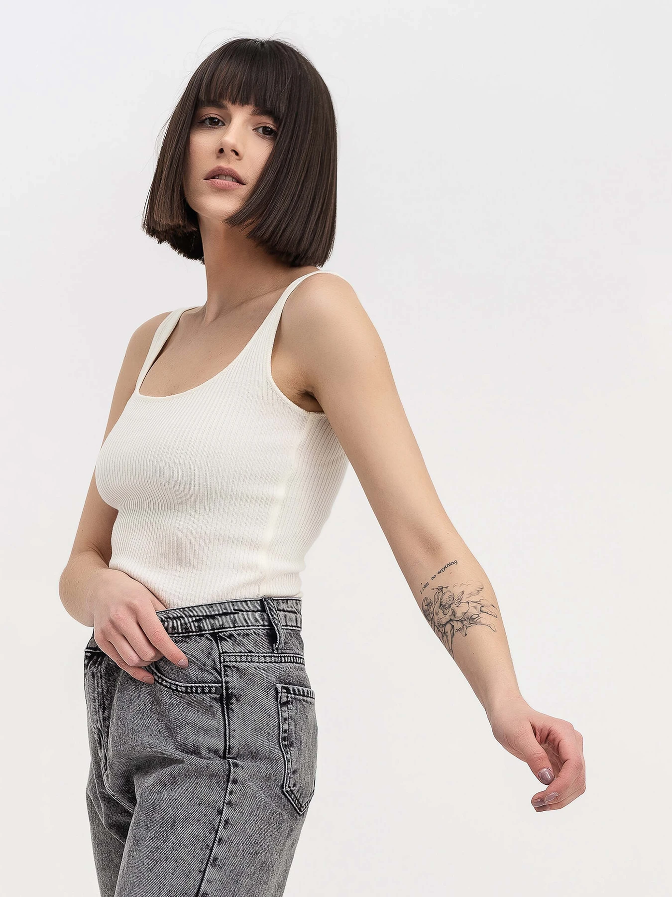 Футболки і поло Lesia модель 32MilkSHRTWLS Фото