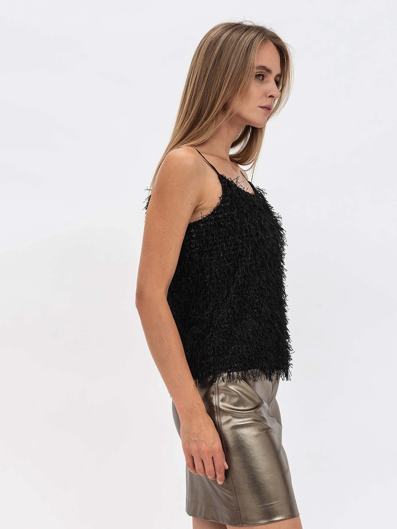 Футболки і поло Lesia модель DenizBlackSHRTWLS Фото