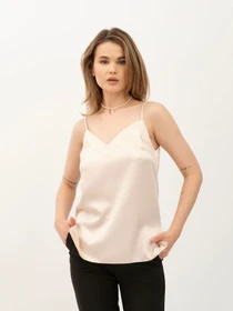 Футболки и поло Lesia модель Marcus5003BeigeSHRTWLS Фото
