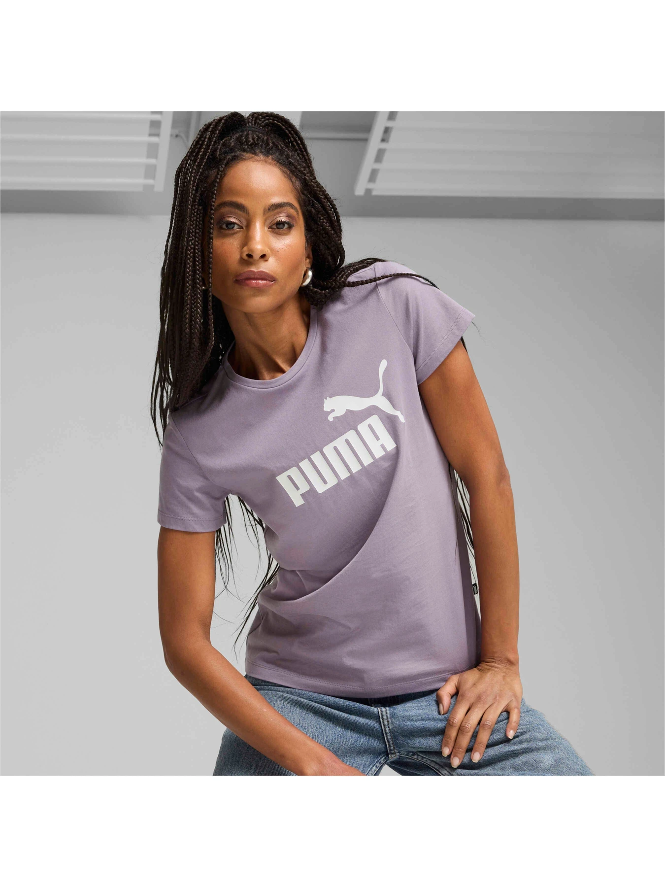 Футболки и поло PUMA Ess Logo Tee модель 586775 Фото