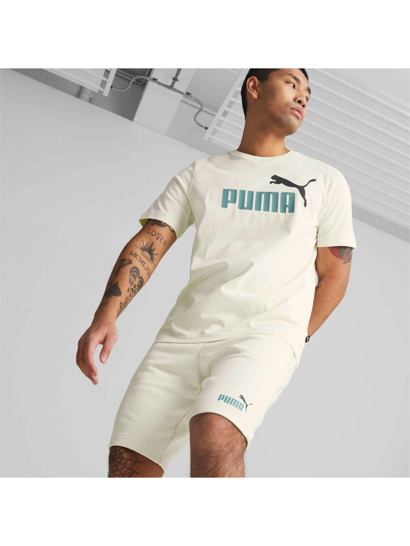 Шорти PUMA Ess+ 2 Col Shorts модель 586766 Шорти PUMA Ess+ 2 Col Shorts модель 586766 Фото