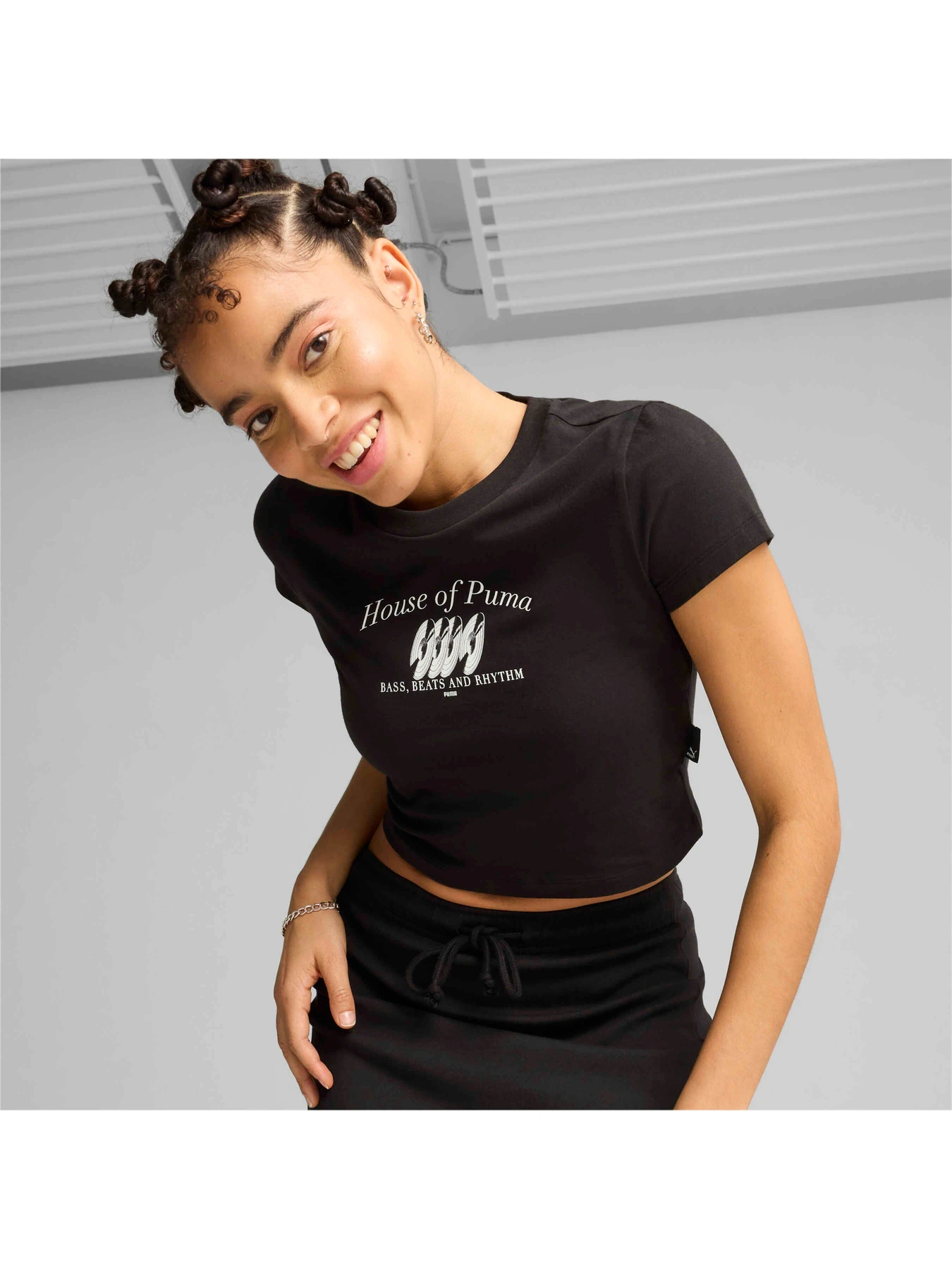 Футболки і поло PUMA Graphics Music Baby Tee модель 627997 Футболки і поло PUMA Graphics Music Baby Tee модель 627997 Фото