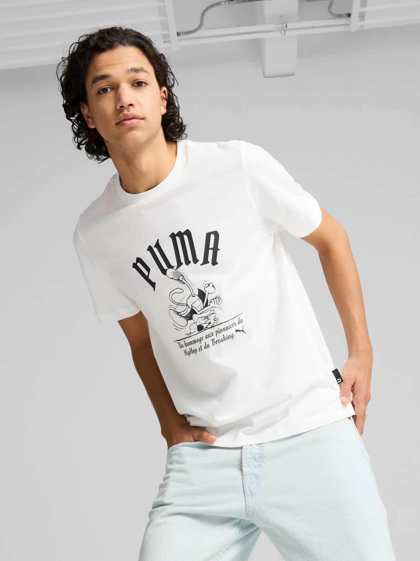 Футболки і поло PUMA Graphics Super Tee модель 628003 Фото