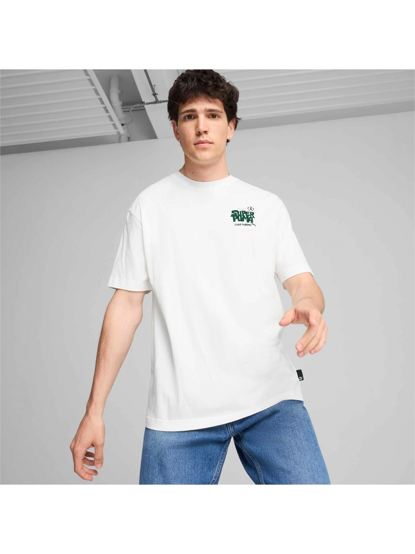 Футболки і поло PUMA Graphics Super Tee модель 628007 Фото