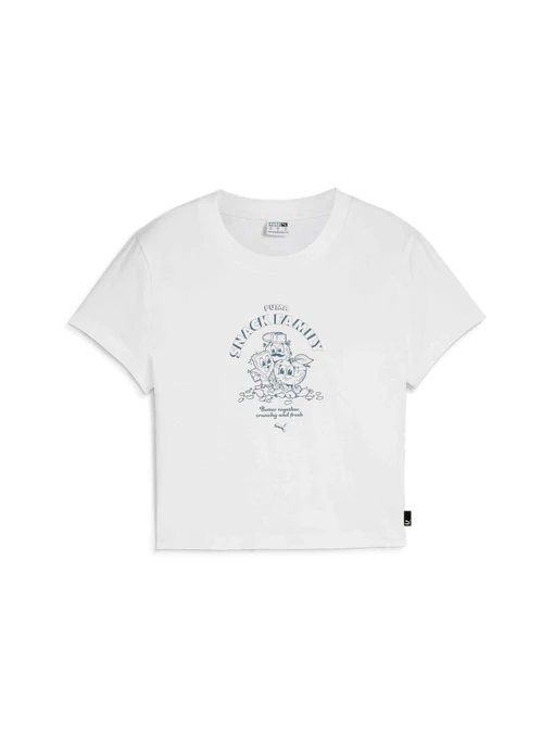 Футболки і поло PUMA Graphics Snack Baby Tee модель 628001 Фото