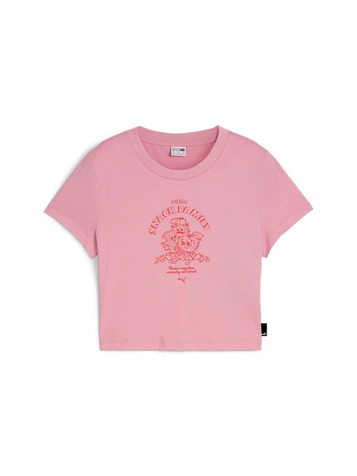 Футболки і поло PUMA Graphics Snack Baby Tee модель 628001 Фото