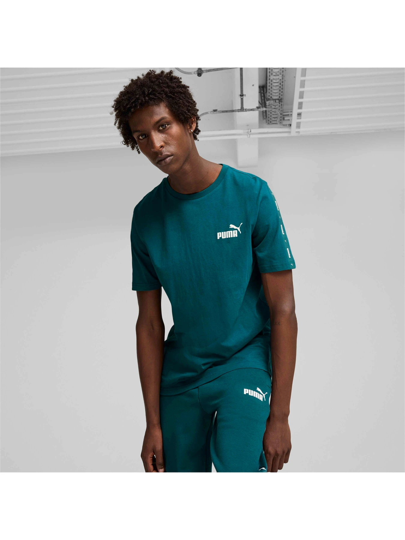 Футболки і поло PUMA Ess+ Tape Tee модель 847382 Фото