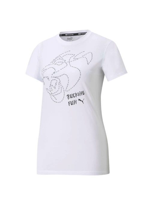 Футболки і поло PUMA Running Graphic Ss Tee W модель 520415 Фото