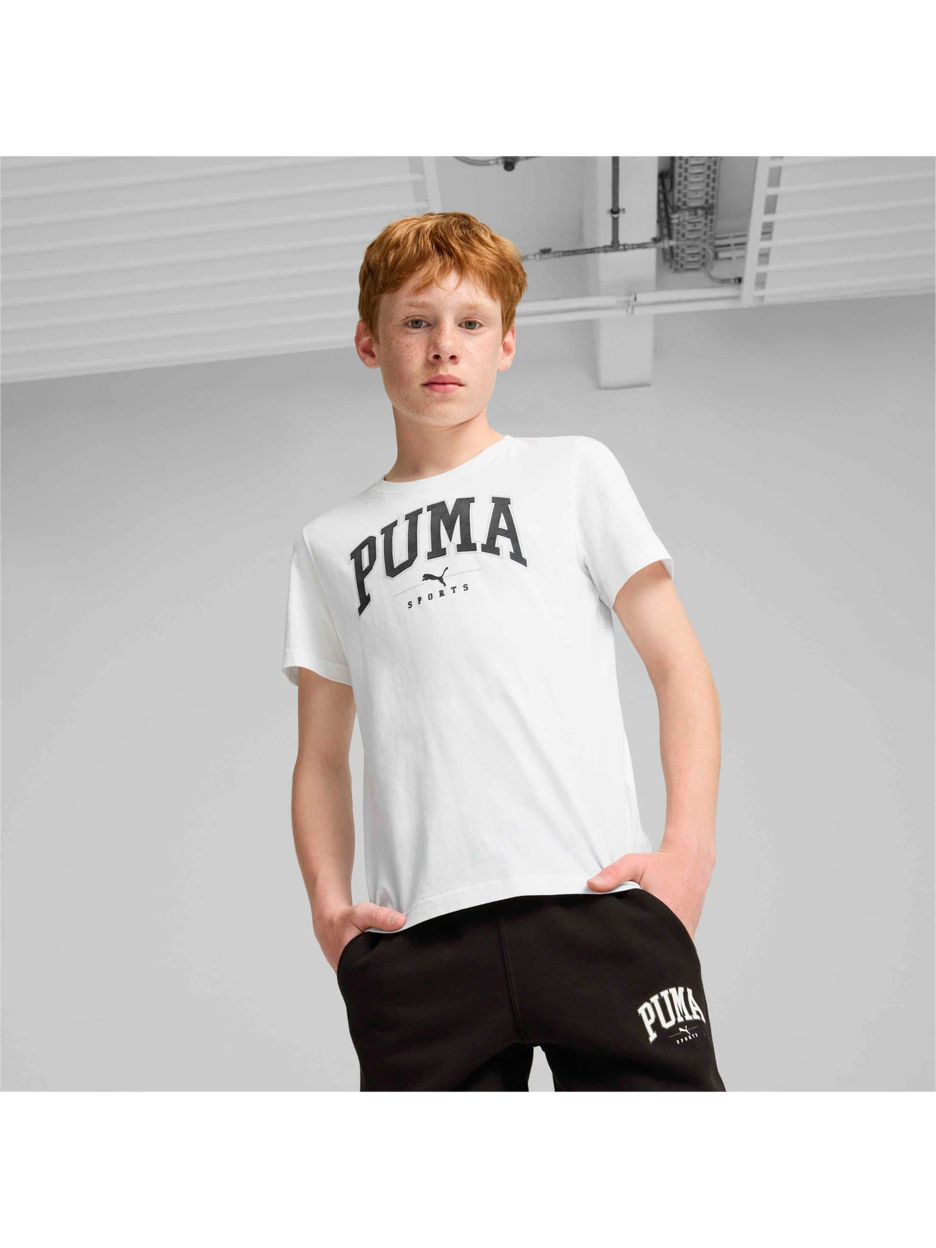 Футболки и поло PUMA Squad Big Graphic Tee модель 682772 Футболки и поло PUMA Squad Big Graphic Tee модель 682772 Фото