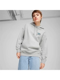 Худи и свитшоты PUMA Downtown Oversized Hoodie модель 626658 Фото