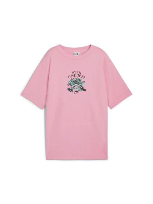 Футболки і поло PUMA Downtown Relaxed Graphic Tee модель 626651 Фото