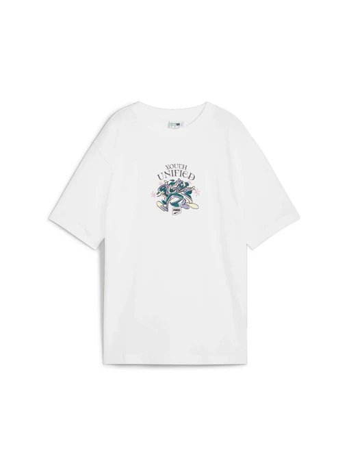 Футболки і поло PUMA Downtown Relaxed Graphic Tee модель 626651 Фото
