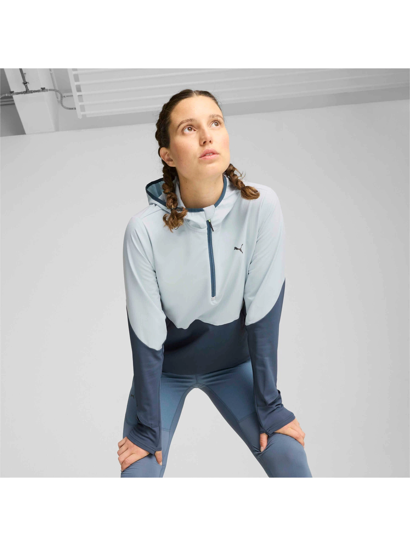 Куртки и дубленки PUMA W Seasons Hybrid 1/2 Zip модель 525834 Куртки и дубленки PUMA W Seasons Hybrid 1/2 Zip модель 525834 Фото