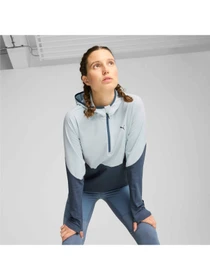 Куртки и дубленки PUMA W Seasons Hybrid 1/2 Zip модель 525834 Фото