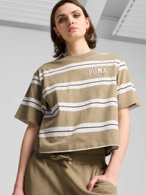 Футболки и поло PUMA Squad Striped Tee модель 681538 Фото