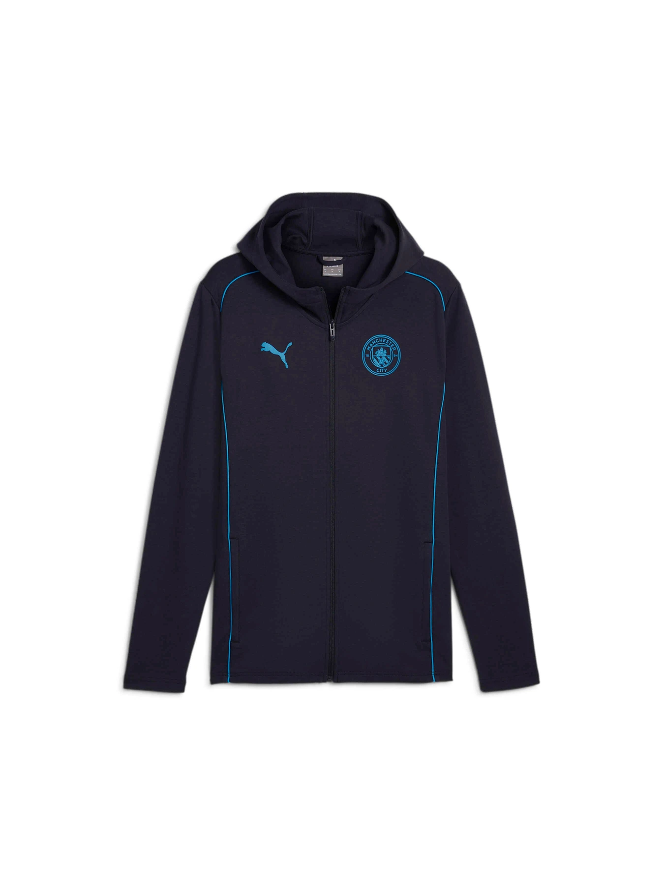 Худи и свитшоты PUMA Mcfc Casuals Hooded Jkt модель 777565 Худи и свитшоты PUMA Mcfc Casuals Hooded Jkt модель 777565 Фото