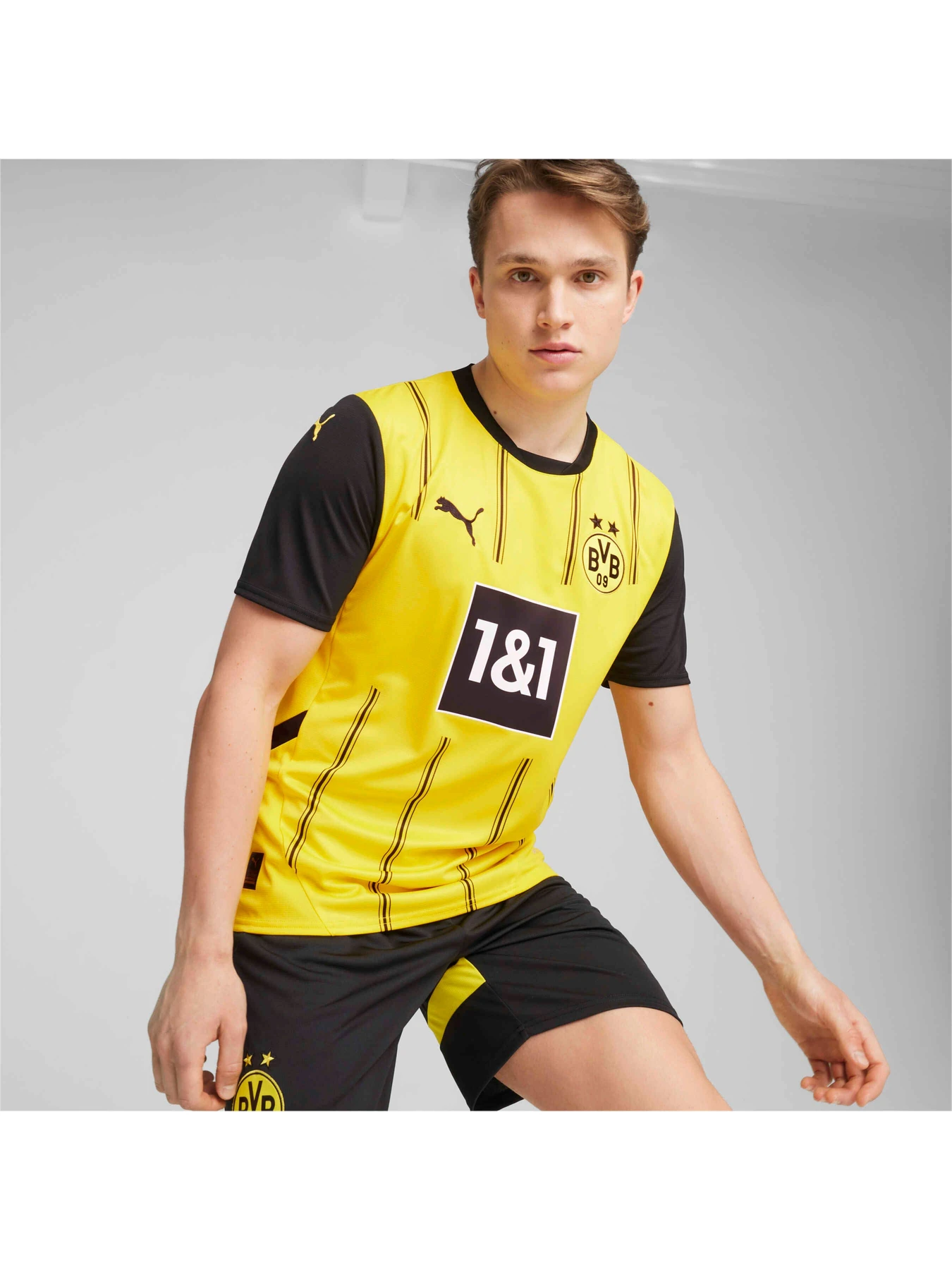Футболки и поло PUMA Bvb Home Jersey Replica модель 774946 Футболки и поло PUMA Bvb Home Jersey Replica модель 774946 Фото