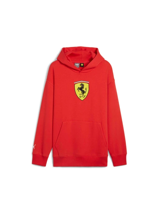 Худи и свитшоты PUMA Ferrari Race Bigshield Hdie модель 627054 Фото