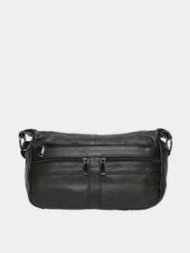 Сумки Borsa Leather модель K1105-black Фото