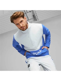 Куртки и дубленки PUMA Fit Woven 1/2 Zip модель 523106 Фото
