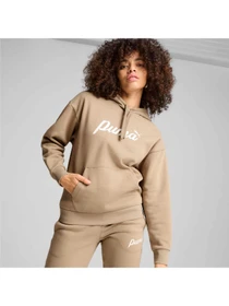 Худи и свитшоты PUMA Ess+ Script Hoodie Fl модель 681534 Фото