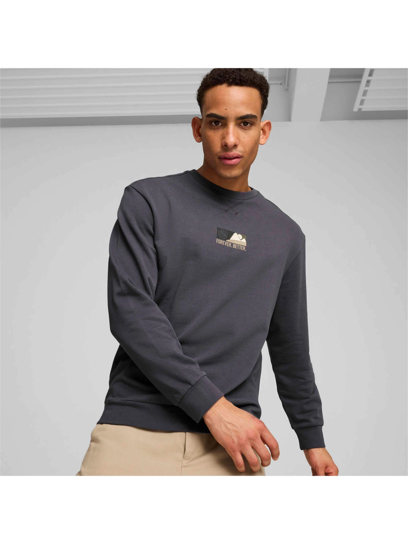 Худи и свитшоты PUMA Better Sportswear Crew модель 681758 Худи и свитшоты PUMA Better Sportswear Crew модель 681758 Фото