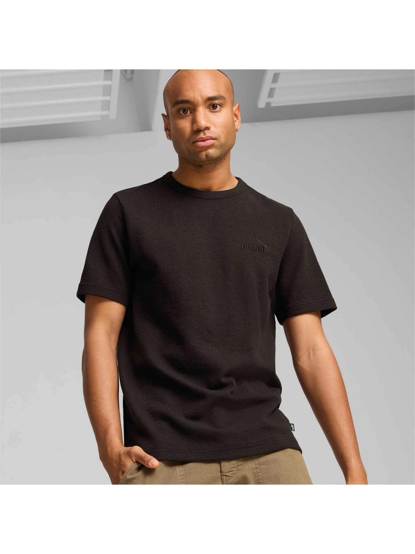 Футболки і поло PUMA Ess Elevated Waffle Tee модель 681887 Футболки і поло PUMA Ess Elevated Waffle Tee модель 681887 Фото