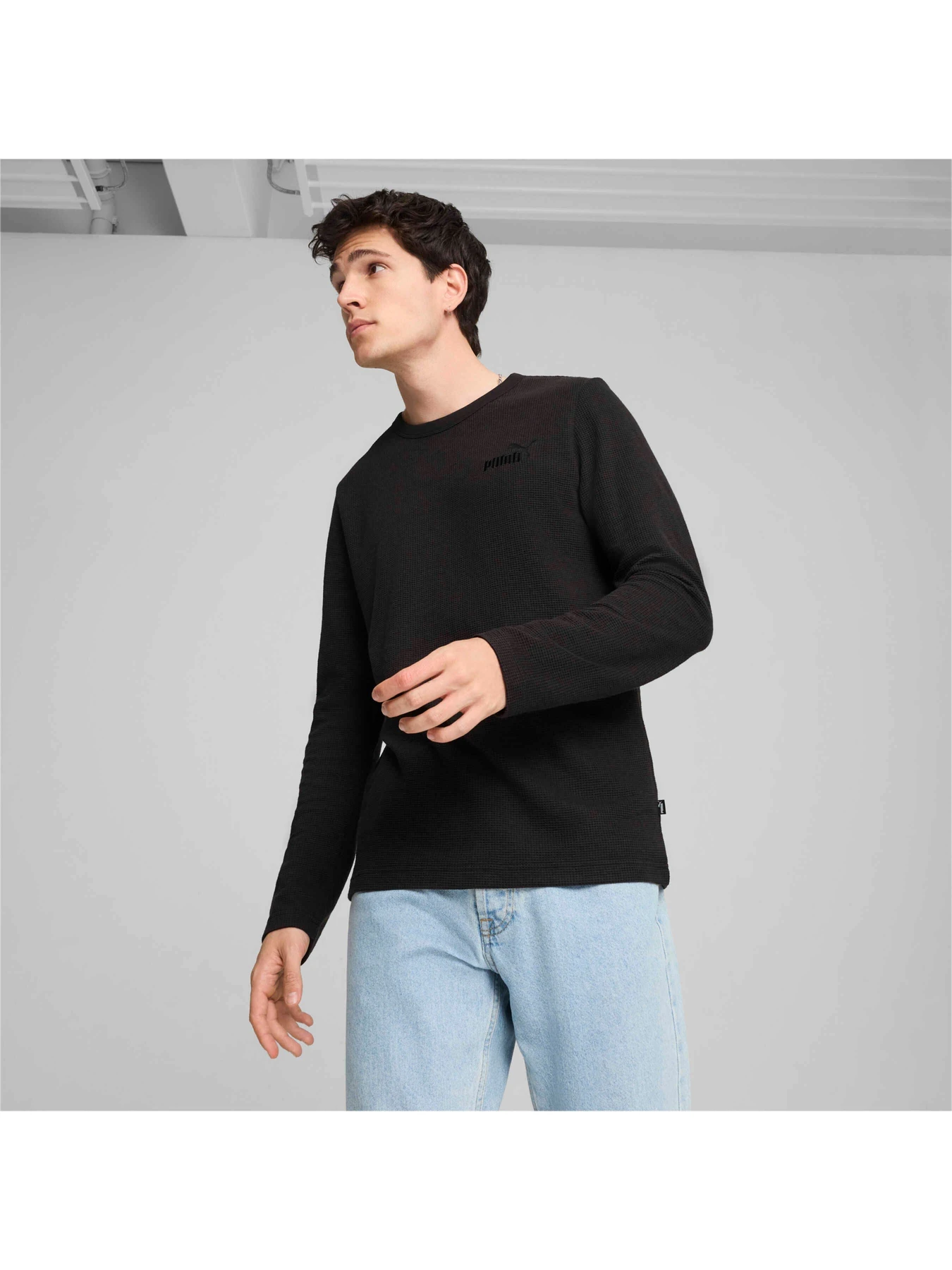 Худи и свитшоты PUMA Ess Elevated Longsleeve Tee модель 681888 Худи и свитшоты PUMA Ess Elevated Longsleeve Tee модель 681888 Фото