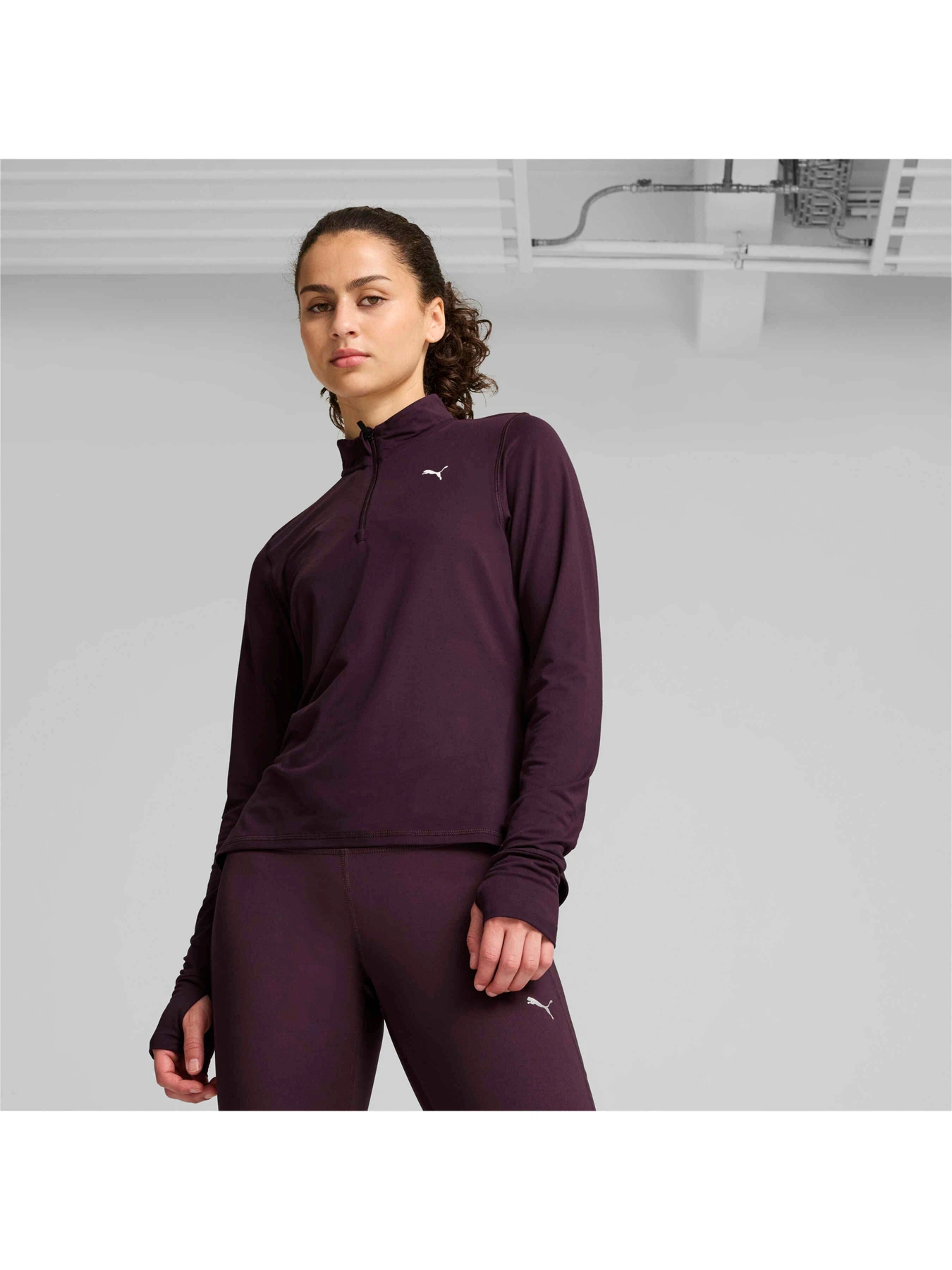 Худи и свитшоты PUMA Run Favorite 1/4 Zip W модель 523170 Фото