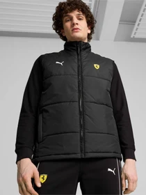 Куртки и дубленки PUMA Ferrari Race Mt7 Vest модель 627042 Фото